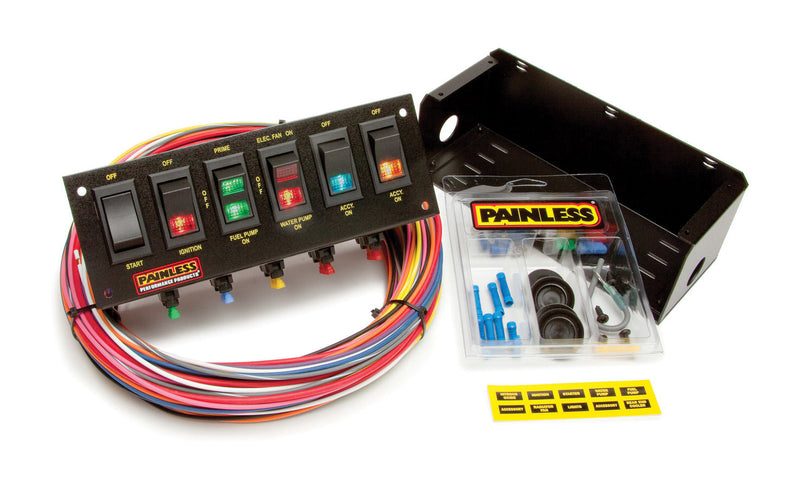 Lighted SWITCHES-6 Circuits - 50302