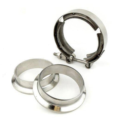 3 V-BAND CLAMP W/FLANGE 304