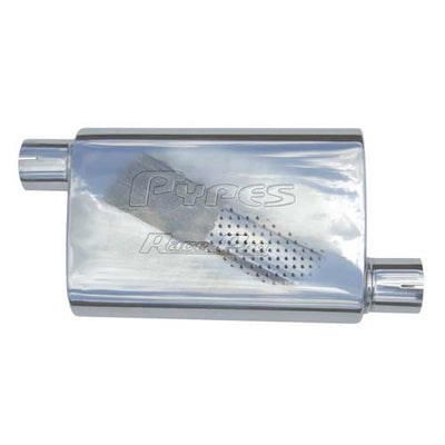 MUFFLER SS 2.5 OFFSET INLET