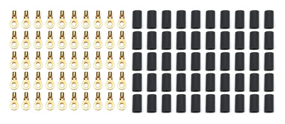 Ring Terminal #8 14-16 Ga w/Heat Shrink 50pk