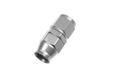 10AN Straight PTFE Reusable Hose End Clear