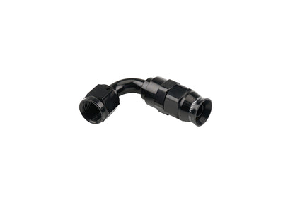 6AN 100 Degree PTFE Reusable Hose End Black