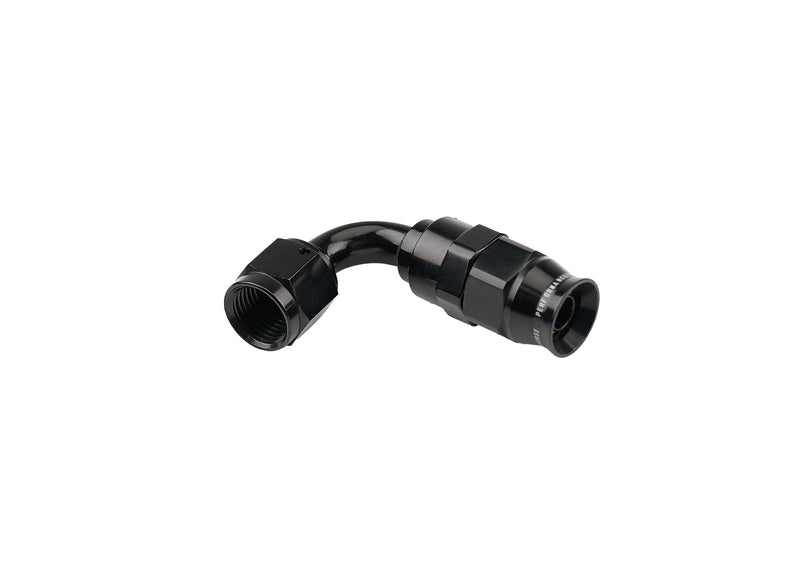 6AN 100 Degree PTFE Reusable Hose End Black