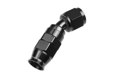 10AN 30 Degree PTFE Reusable Hose End Black