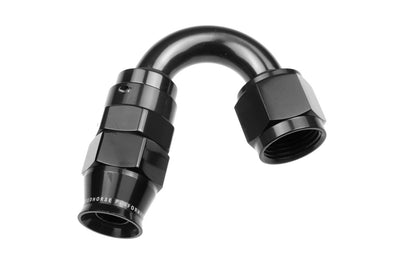 10AN 150 Degree PTFE Reusable Hose End Black