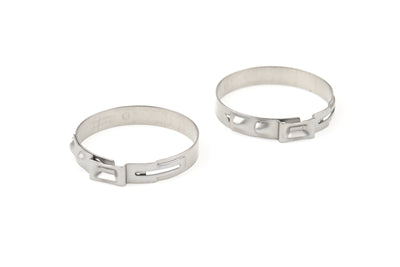 16AN SS Push Lock Hose Clamp 2pcs/pkg