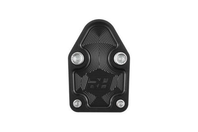 Aluminum Block-Off Plate SBC Black