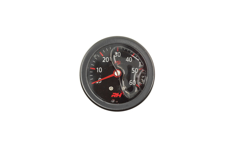 Liquid Filled Fuel Press Gauge  60-PSI 1/8 Npt