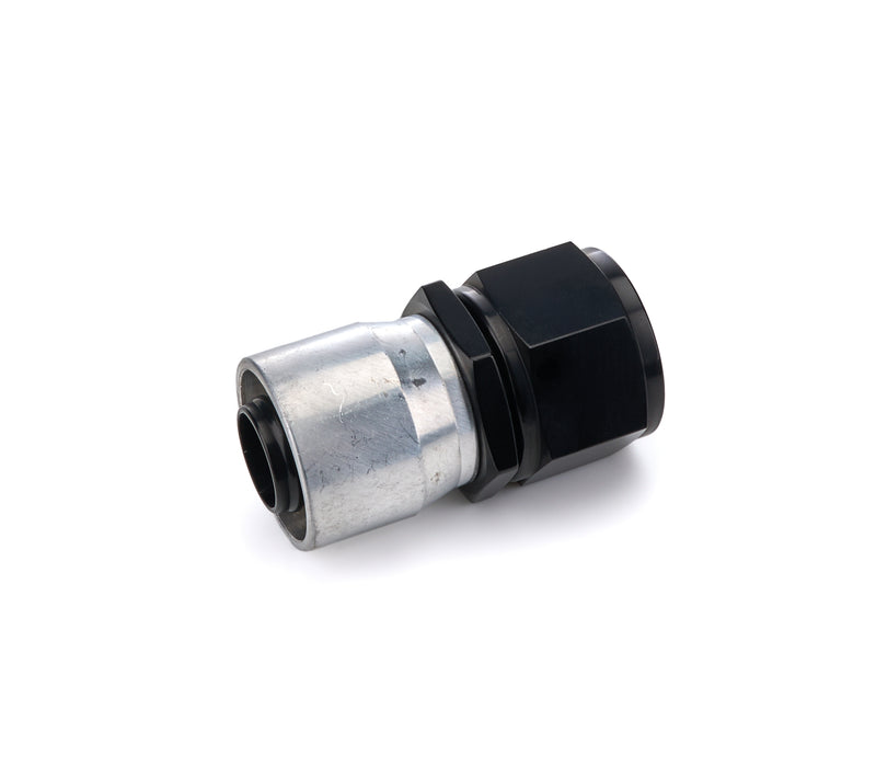 12AN Crimp Style Hose End Black STR - 7000122