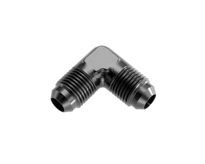 10an Male 90-Deg Flare Adapter Fitting Black