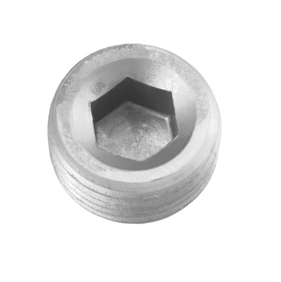 8AN 1/2NPT Pipe Plug Hex Head Clear 2/pkg - 932085
