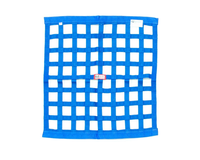 Ribbon Window Net 24x24 Blue SFI - 10000603