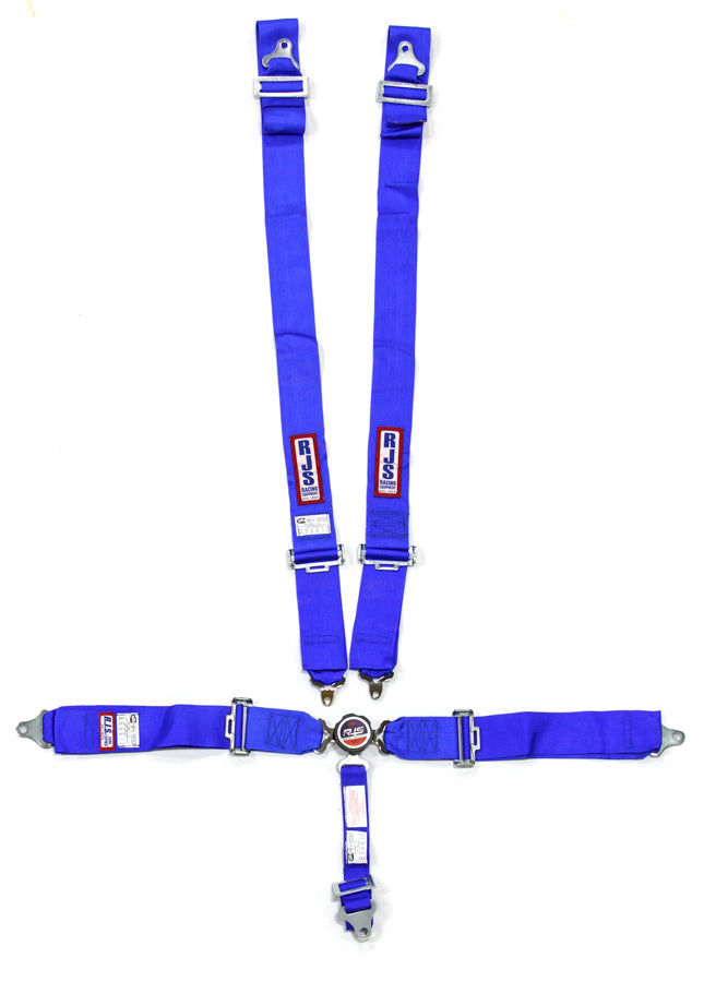 5 Pt Harness System Q/R Blue Roll Bar 2in - 1034103