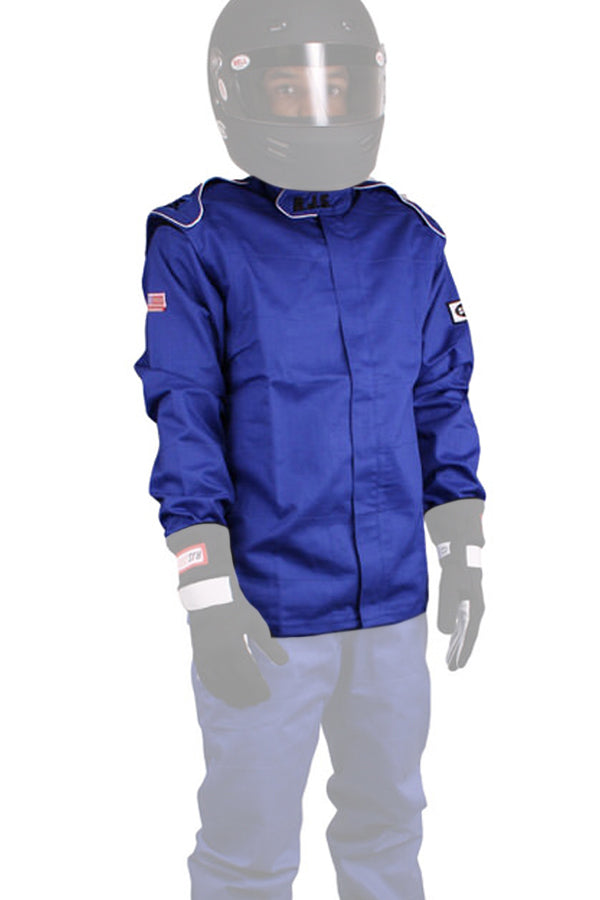 Jacket Blue Medium SFI-1 FR Cotton - 200400304