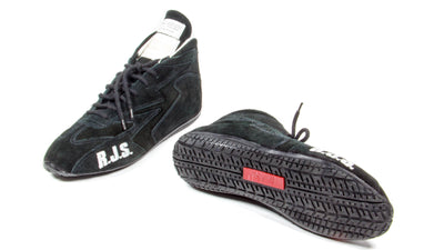 Redline Shoe Mid-Top Black Size 8 SFI-5 - 500020154