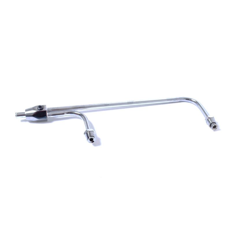 Holley Quad Fuel Line Chrome 8-21/32in Centers
