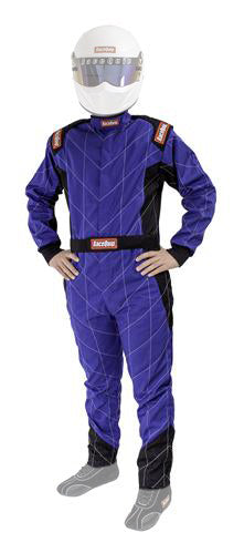 CHEVRON-1 SUIT SFI-1 BLU XLG