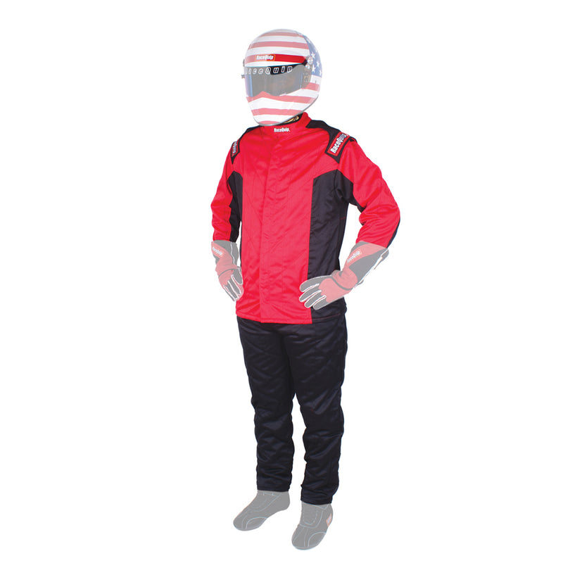 CHEVRON-5 JACKET SFI-5 RED MED