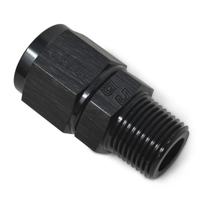 6AN F 3/8M Straight Black