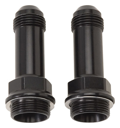 Carb Adapter Fittings 6an x 7/8-20 2pk Black