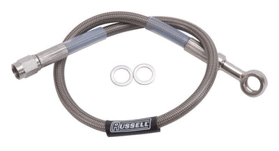 10mm Banjo 3/8 Str 3AN 21in Brake Line