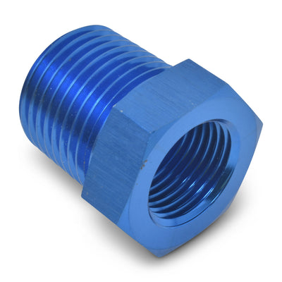 3/8M to 1/8F NPT Bushing Blue