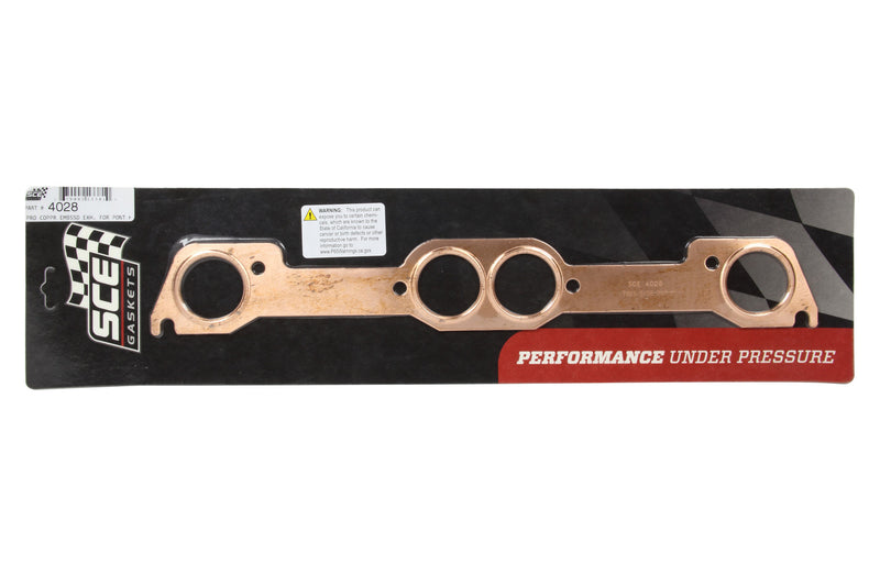 Pontiac Copper Exhaust Gaskets - 4028