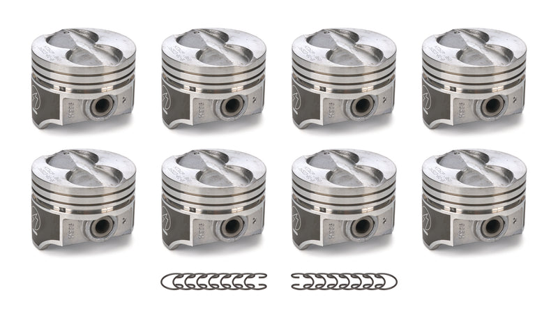 8 PK SET CAST PISTONS