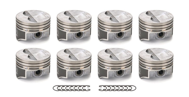8 PK SET CAST PISTONS