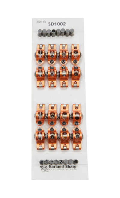 SBC Rocker Arms - 1.6 Ratio 3/8 Stud - S1002