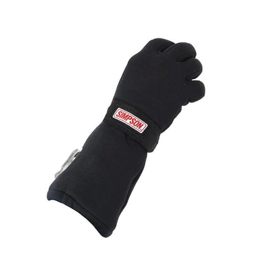 HOLESHOT-22 DRAG GLOVE MED BLK