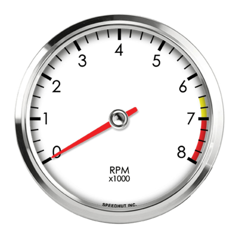 4in Tach 8K RPM - L4TC3LEG