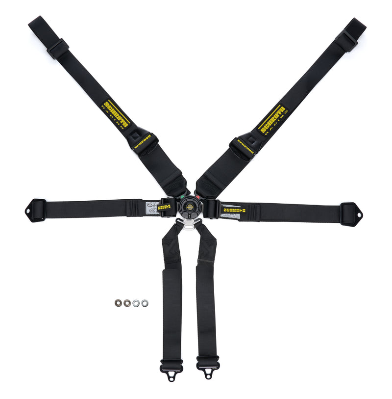 Harness 6pt Profi II SFI Hans Black
