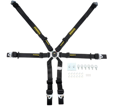 6PT Harness Flexi Black FIA Hans - SR94530031