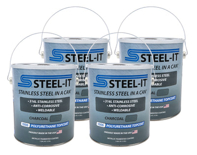 Charcoal Polyurethane Case 4 X 1 Gallon