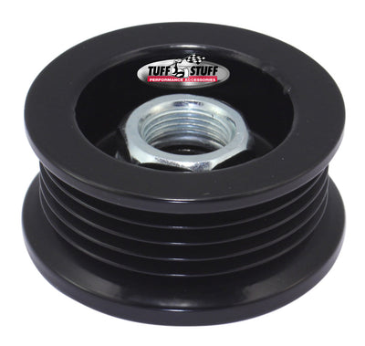 Alternator Stealth Black Pulley 5 Groove - 7610BB