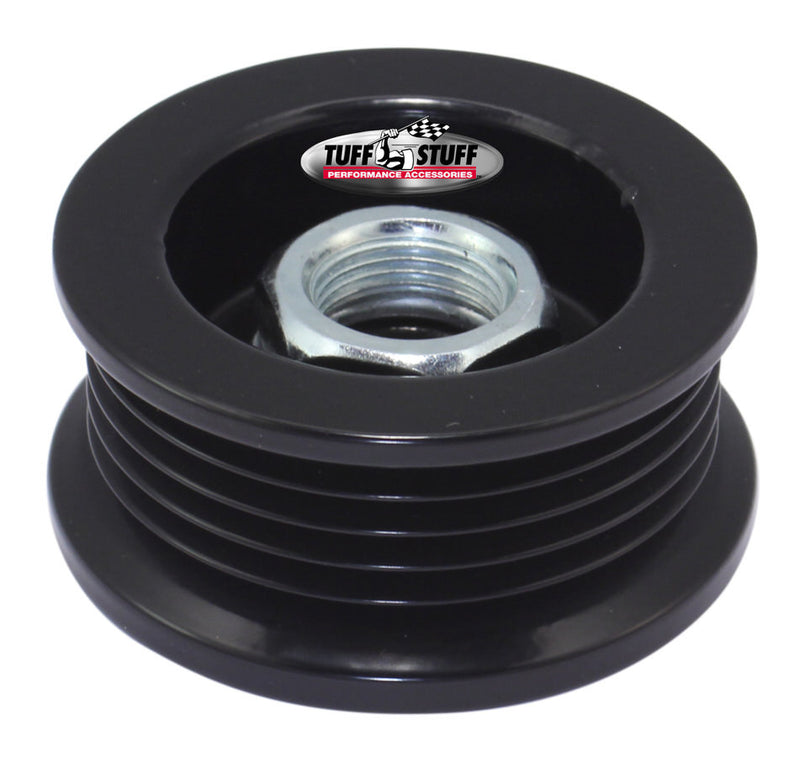 Alternator Stealth Black Pulley 5 Groove - 7610BB
