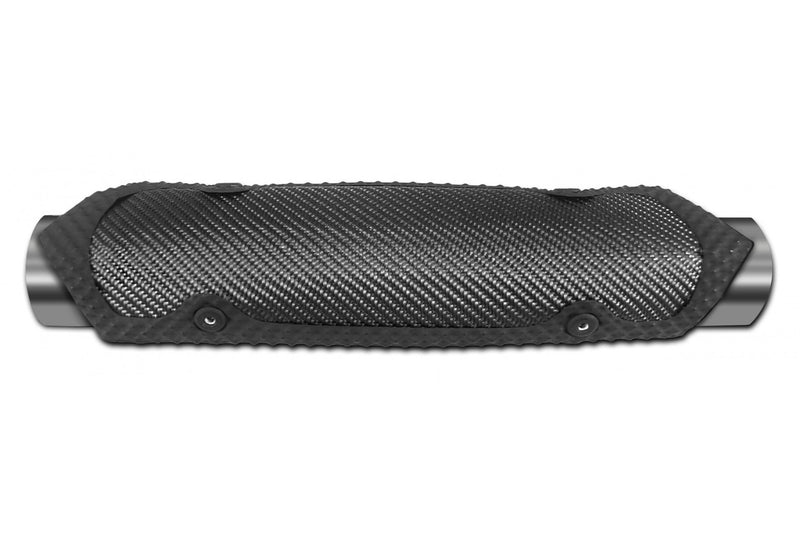 Clamp On Heat Shield 3. 75in x 5.75in Black - 11501