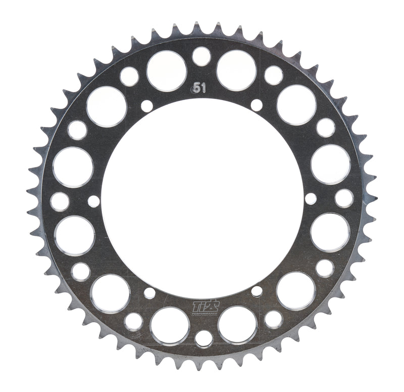 600 Rear Sprocket 6.43in Bolt Circle 51T - TIP384151