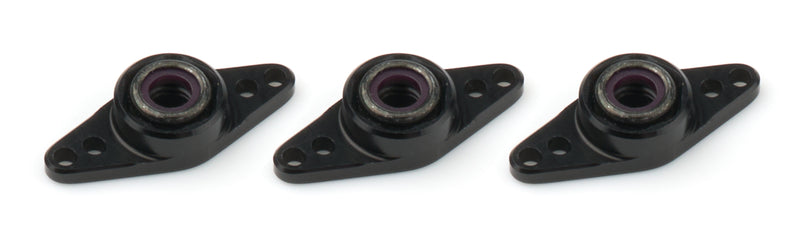 Mud Cover Install Plate 5/16-28 Thread Black 3pk