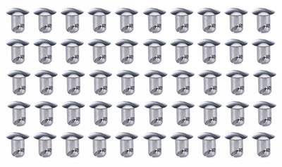Oval Head Buttons .450 Long 50 Pack