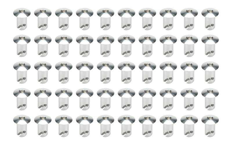 Allen Head Quick Turn Fastener .500 Plain Alum
