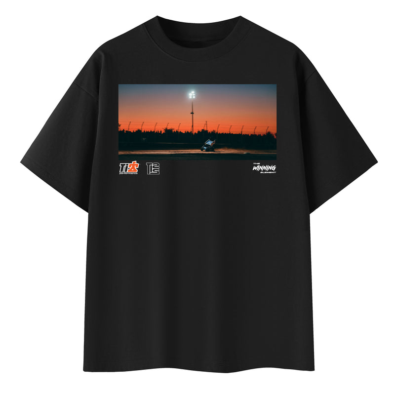 T-Shirt Sprint Car Front Black XX-Large