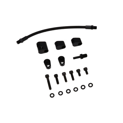 LS Steam Vent Kit Black