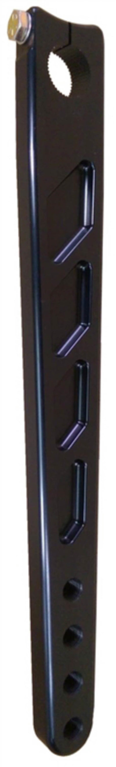 Midget Pitman Arm Angle Broached Black - MIDST0008BLK