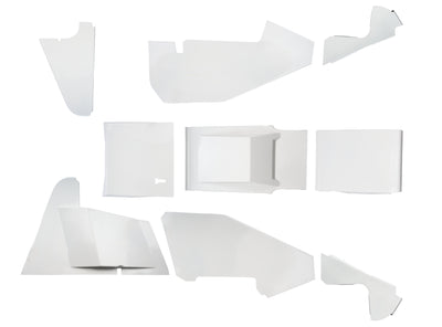 5-Series Sprint Car Body Complete White