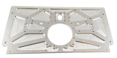 Alum Rear Motor Plate Raised Rail Sprint Car - SCEG0006