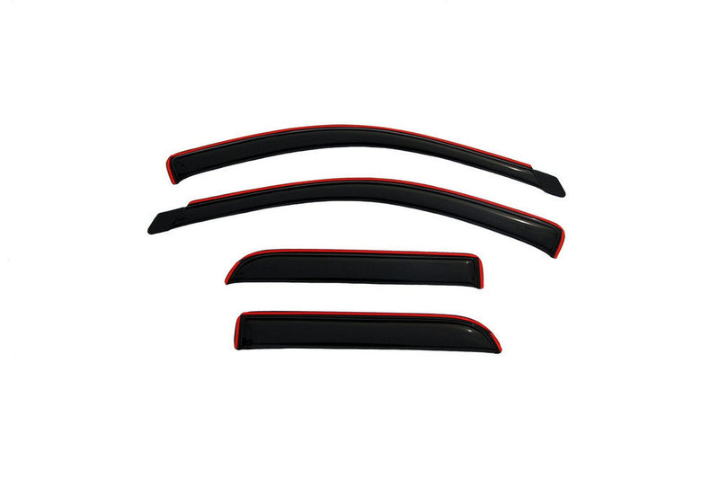 VISORS SIDE WINDOW SMOKE SET O