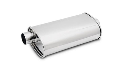 MUFFLER OVAL SS 2.5IN OFFSET I