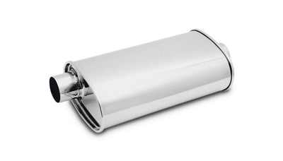 MUFFLER OVAL SS 3.50 IN